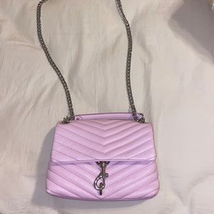 REBECCA MINKOFF Edie Crossbody In Pink